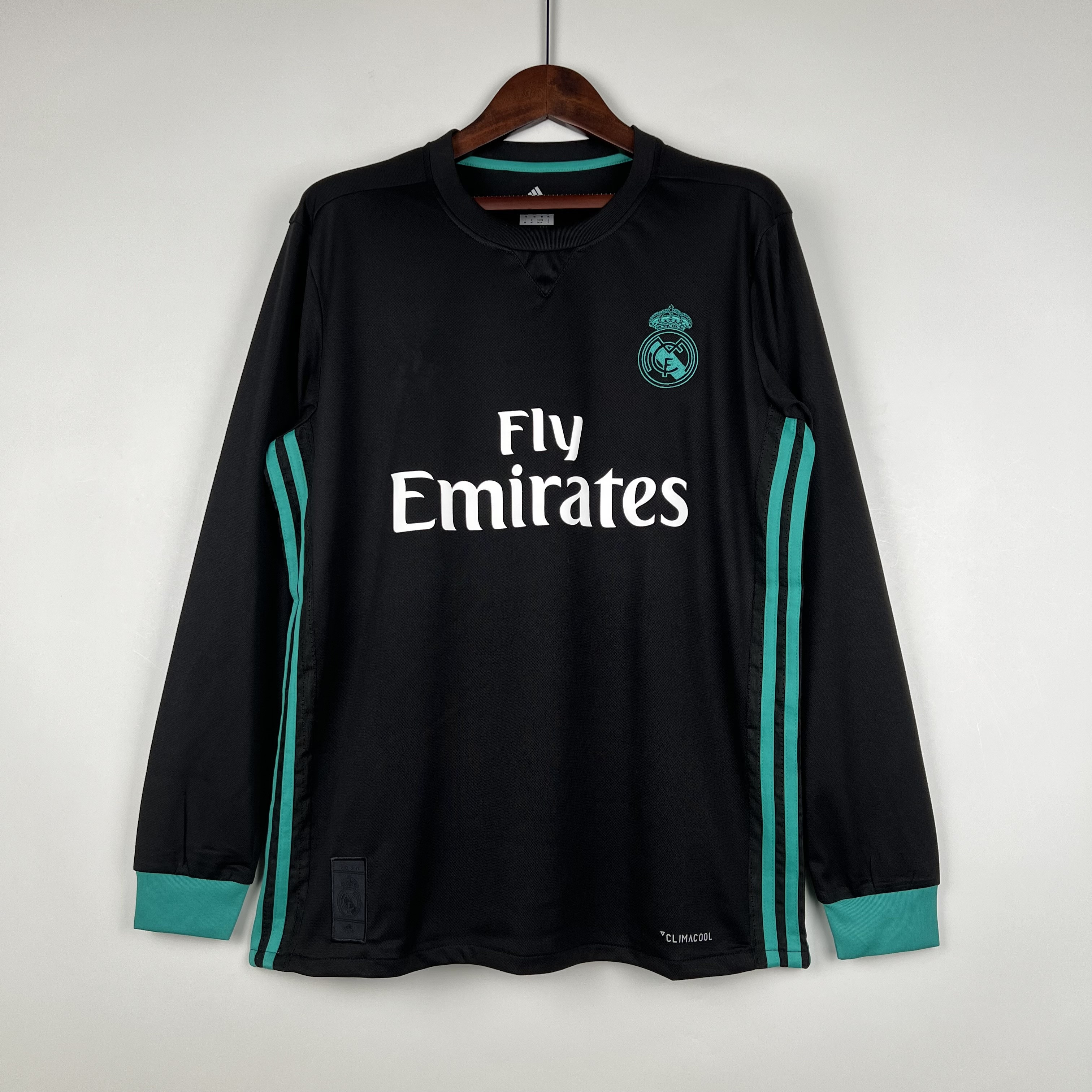 17/18 Real Madrid away long sleeve retro Fan version