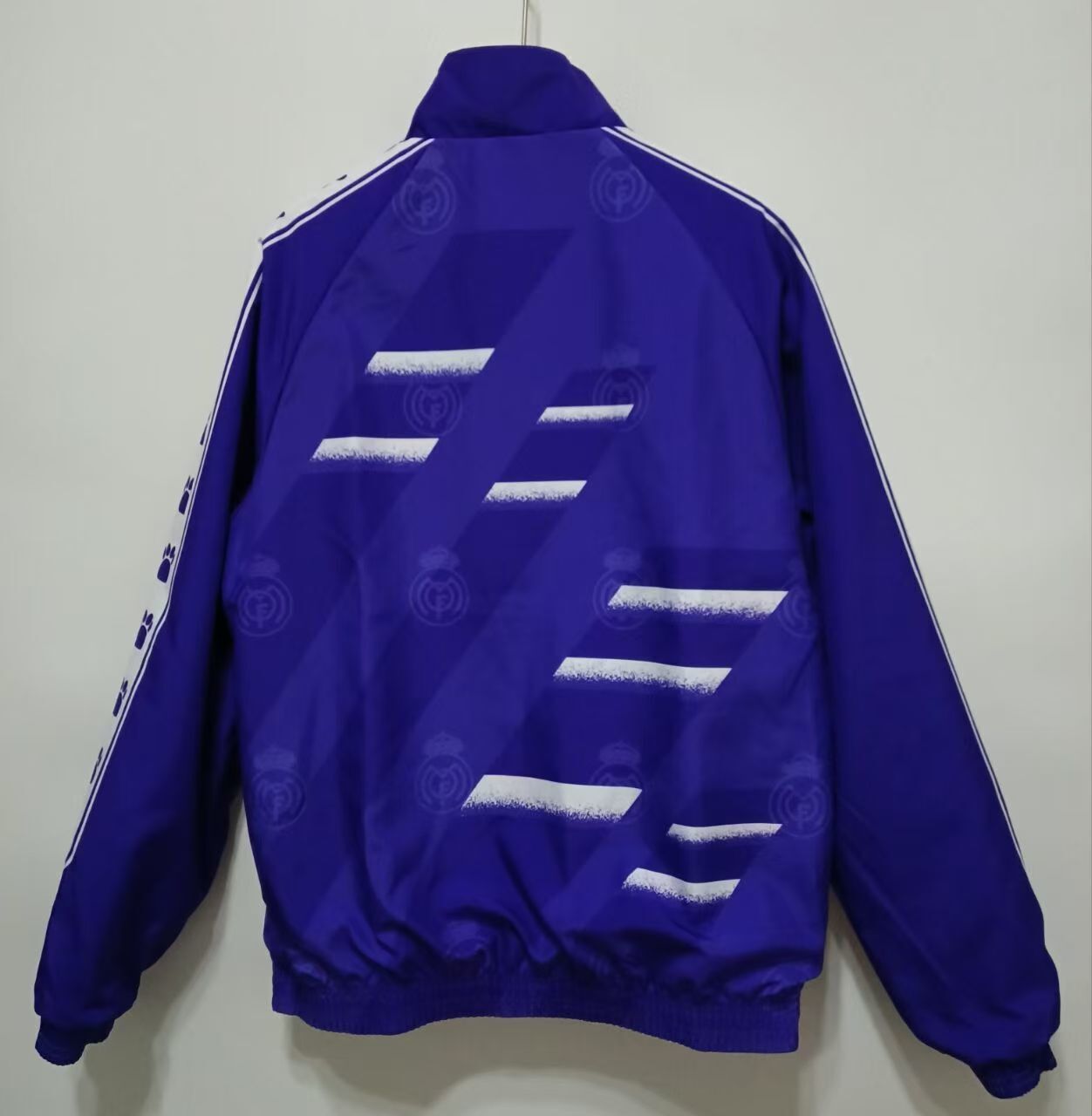 9496 Real Madrid Wear on both sides windbreaker