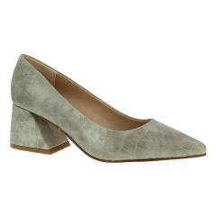 Hot Sell chunky Block Heel Ladies Shoes Pointed Women's Shoes with Covered Heel