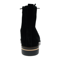 2020 New arrival leather Ladies lace-up Boots in cow suede