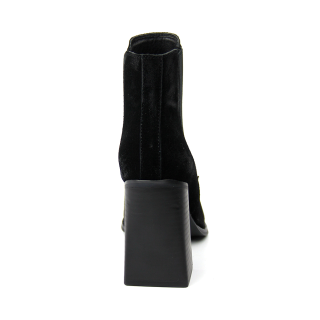 New arrival leather Ladies Elastic Women Boots in cow suede