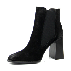 New arrival leather Ladies Elastic Women Boots in cow suede