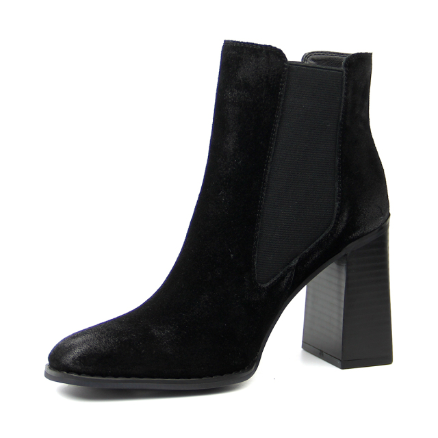 New arrival leather Ladies Elastic Women Boots in cow suede