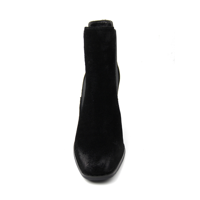 New arrival leather Ladies Elastic Women Boots in cow suede