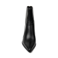 New arrival back zipper Women Boots with gradual painting heel