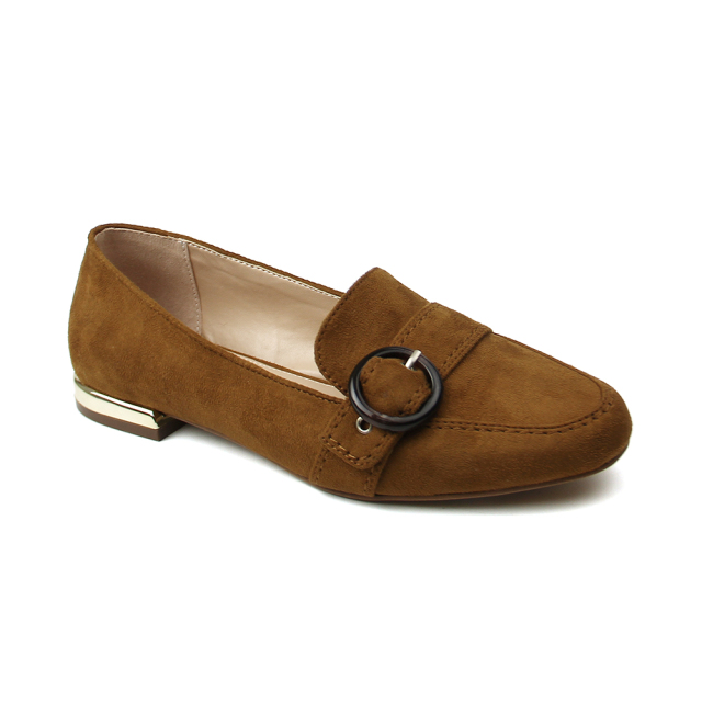 New Arrival Casual ladies Flat Pumps shoes for women with metal heel