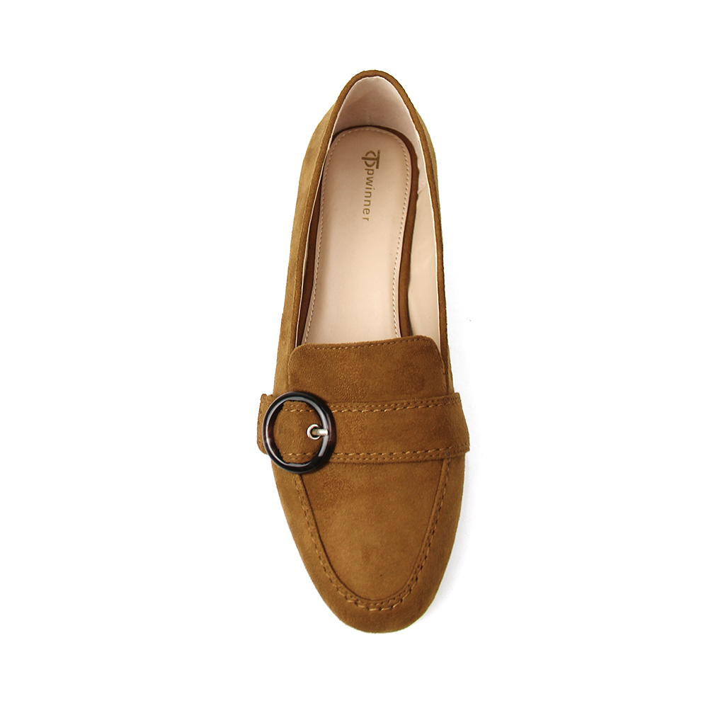 New Arrival Casual ladies Flat Pumps shoes for women with metal heel