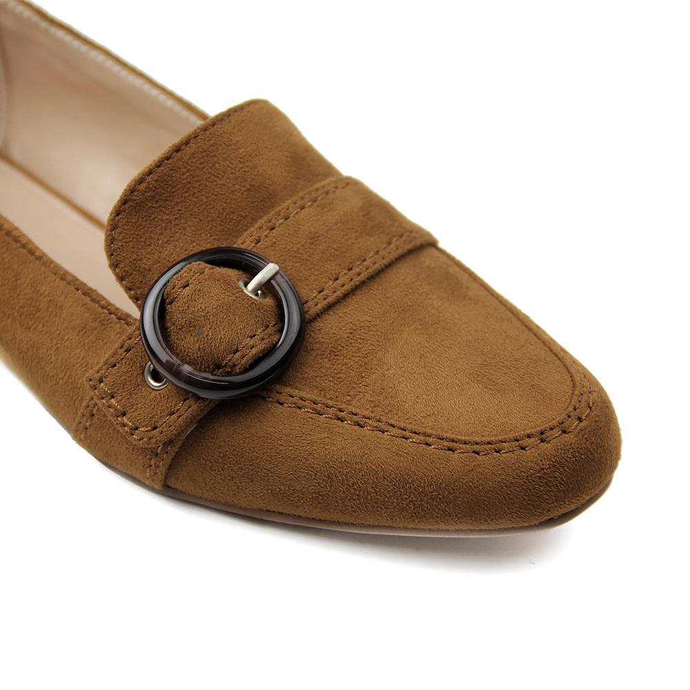 New Arrival Casual ladies Flat Pumps shoes for women with metal heel