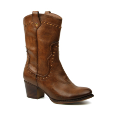 Wholesale Fashion Long Low Heel Walk Ladies Women Shoes Winter Warm Boots