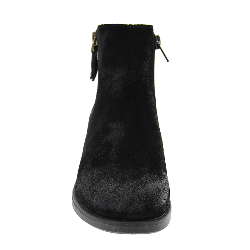 Cheap Fashion Cow Suede Kids Children Fall Winter Inspired Ankle Boots for Girls