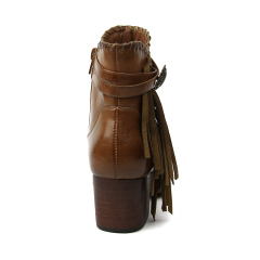 Fashion Popular Low Heels Shoes Ladies Ankle Snow Warm Women Boots