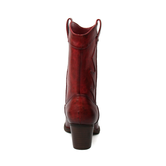 wholesale Rain Ladies Winter Sexy Shoes Women cow boy Boots with Wedge Heels