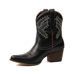 New Arrivals Morden Chinese Style Short Shoes Ladies Warm Woman Boots