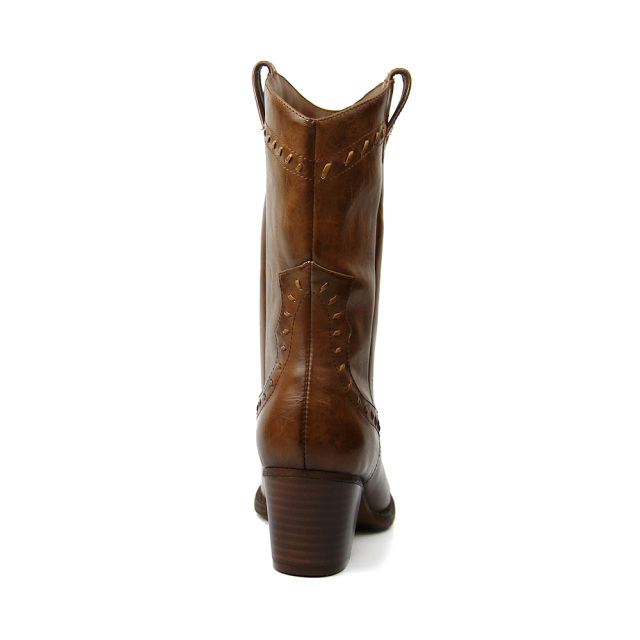Wholesale Fashion Long Low Heel Walk Ladies Women Shoes Winter Warm Boots