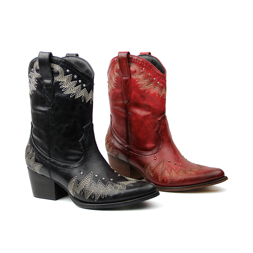 New Style Security Chinese Style Cowboy Snow Women Shoes Boots
