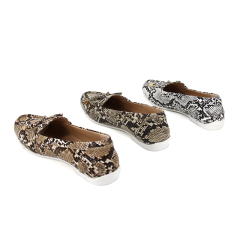 Designer Casual Snake ladies Flat Pumps Women shoes