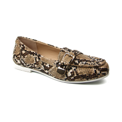 Designer Cheaper Casual Snake ladies Flat Pumps shoes for women