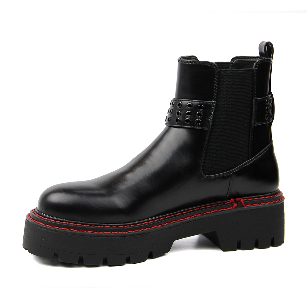 waterproof casual biker safety work boots for women and ladies