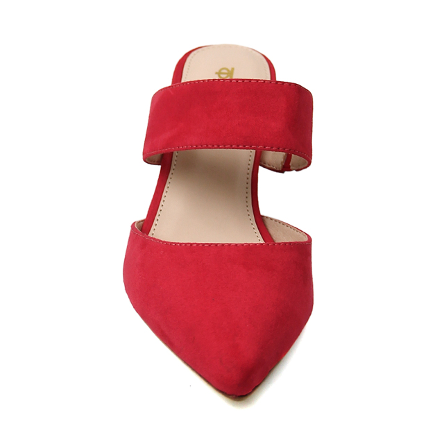 custom trendy high heel ladies summer sexy slippers sandals for women