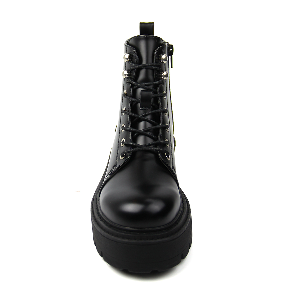 manufacture casual black winter women platform boots for ladies