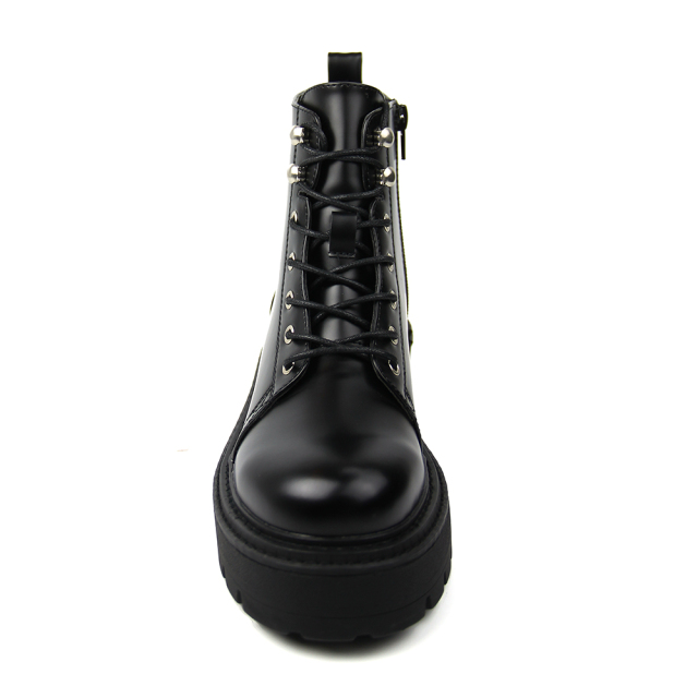 manufacture casual black winter women platform boots for ladies