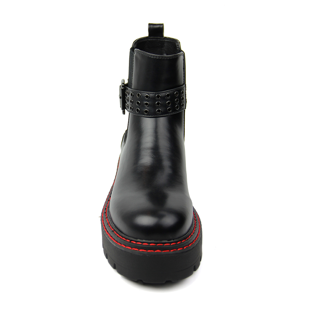 waterproof casual biker safety work boots for women and ladies
