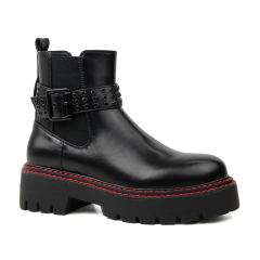 waterproof casual biker safety work boots for women and ladies