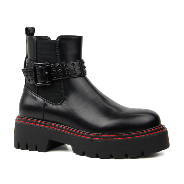 waterproof casual biker safety work boots for women and ladies