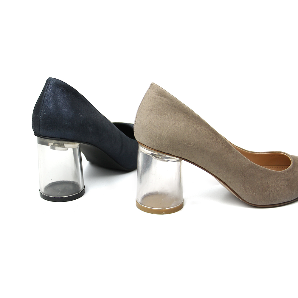 wholesale ladies fancy colorful clear sexy summer low heels pumps for women