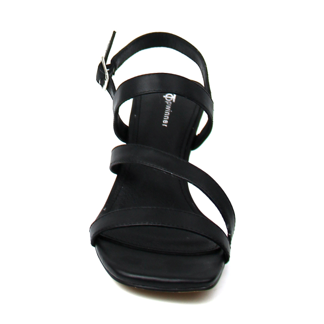 custom designer trendy sexy low heel slip on summer beach sandals for women