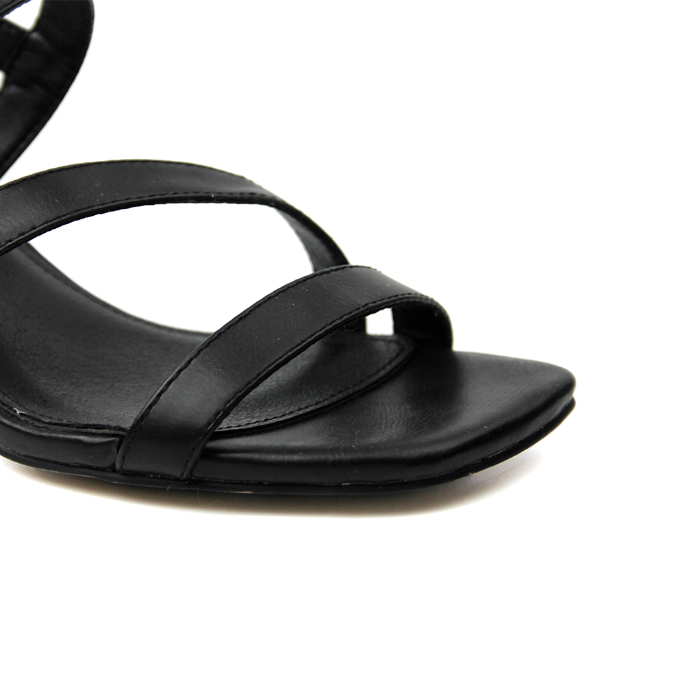custom designer trendy sexy low heel slip on summer beach sandals for women