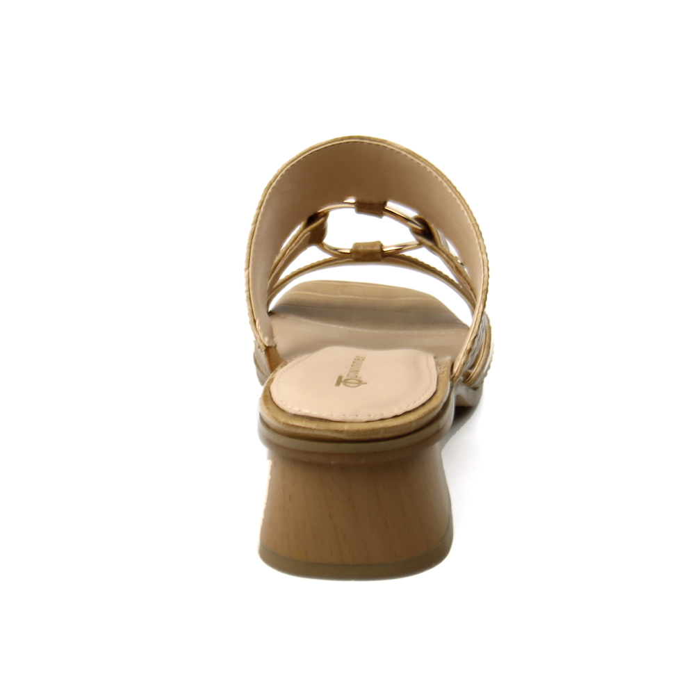 trendy stylish summer beach heels sandals shoes for women with logo