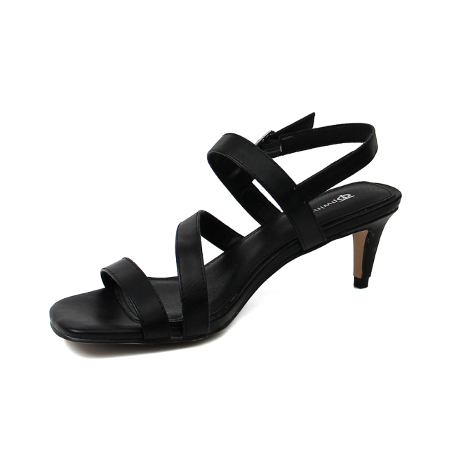 custom designer trendy sexy low heel slip on summer beach sandals for women