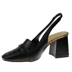 cheap custom designer colorful summer black chunky slide sandals for women