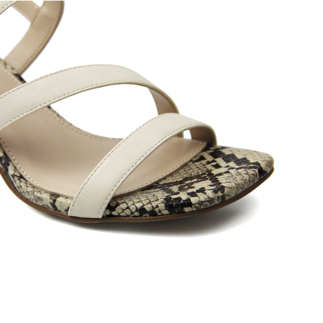 custom designer trendy sexy low heel slip on summer beach sandals for women