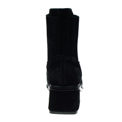 hot sale designer ladies chunky boots fall winter shoes for women