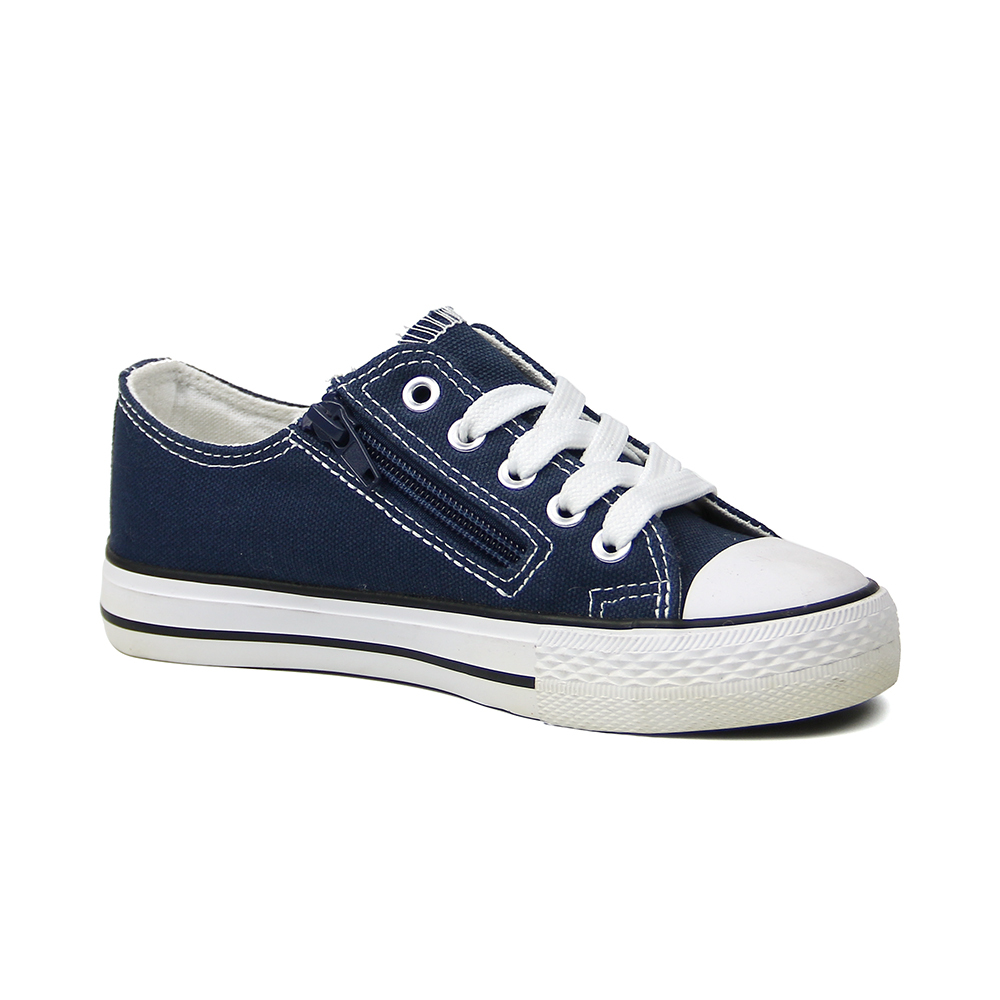 custom printing fashion kids casual vulcanized canvas shoes for children