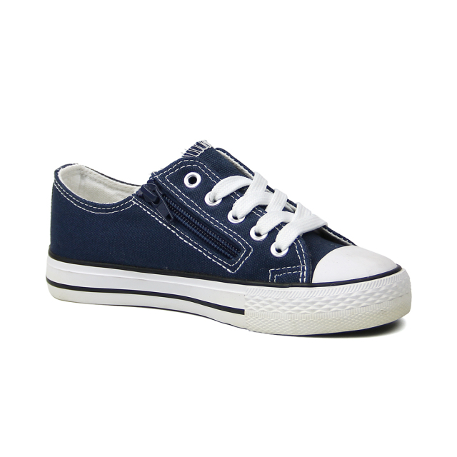 custom printing fashion kids casual vulcanized canvas shoes for children