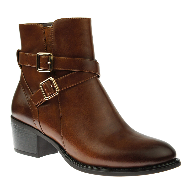 manufacture ladies autumn winter sexy brown wedge hiking shoes boots for women