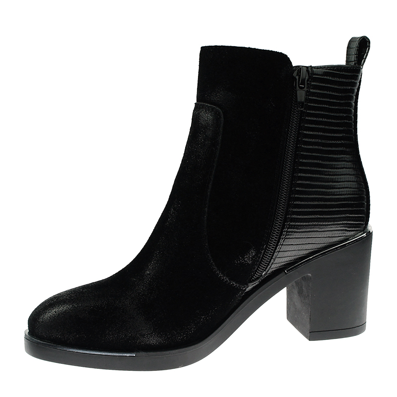 designer stylish casual cow suede fall women western dress hiking boots for ladies