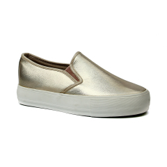 cheap custom printing soft wedge vulcanized shoe for women and ladies