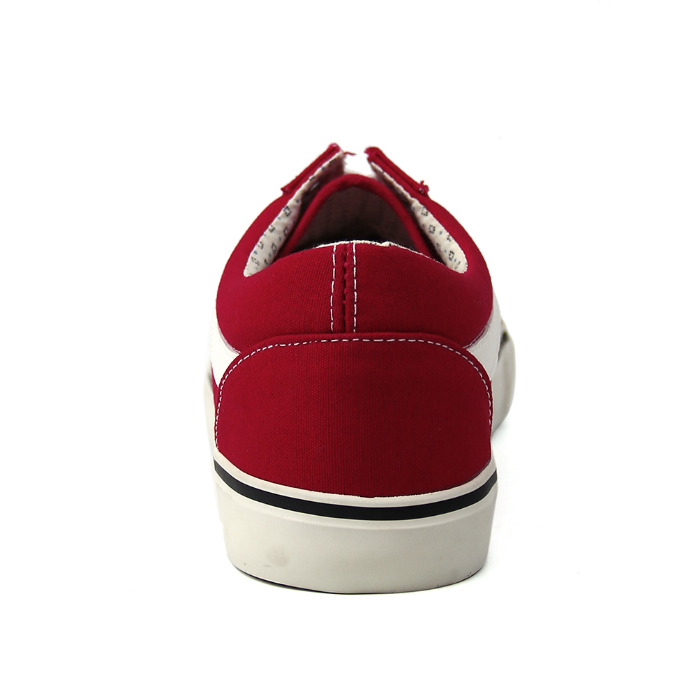 women casual vintage canvas vulcanized shoes with custom printing for ladies