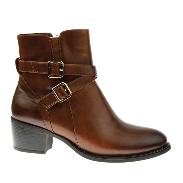 manufacture ladies autumn winter sexy brown wedge hiking shoes boots for women