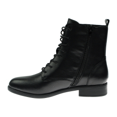 fashion zipper up pu autumn winter stylish flat short sneaker boots for women