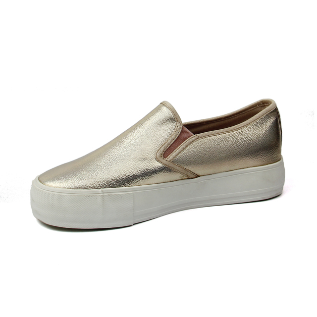 cheap custom printing soft wedge vulcanized shoe for women and ladies