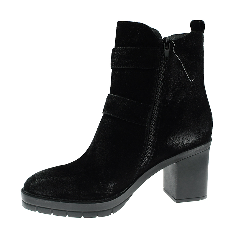 customized fashion sexy punk boots winter chunky wedge shoes for women