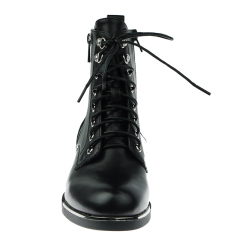 customized black warm waterproof boots shoes for women ladies
