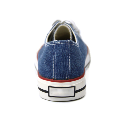 fashion casual canvas running sports vulcanized shoes with custom printing