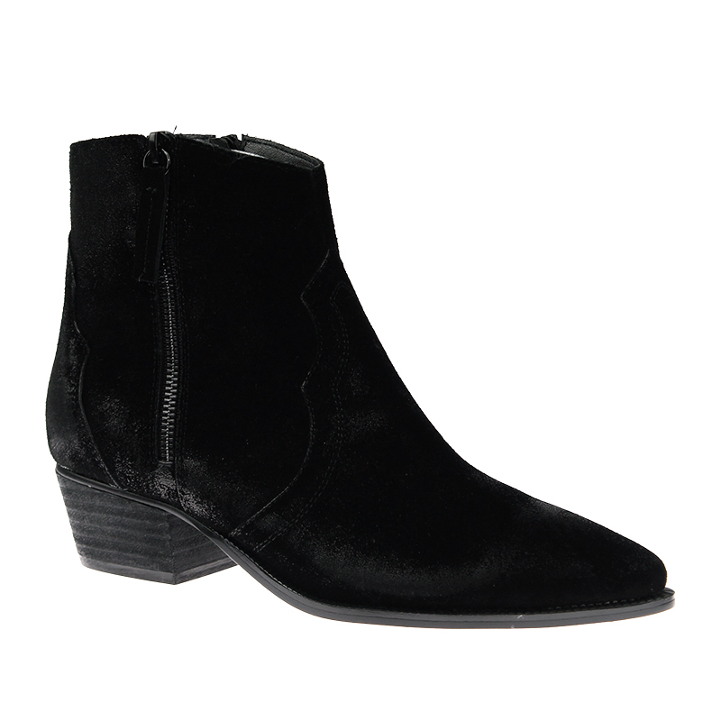 High Quality Fall Winter Leather Biker Motorcycle Boots Shoes for Women Ladies