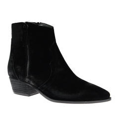 High Quality Fall Winter Leather Biker Motorcycle Boots Shoes for Women Ladies